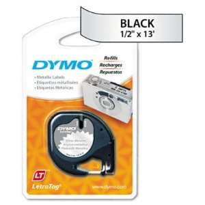  Dymo LetraTag Metallic Label Tape Cassette DYM91338 