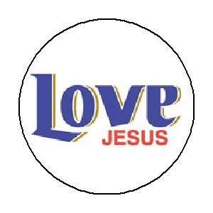 LOVE JESUS Miller Font 1.25 Magnet