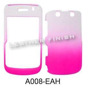   CASE FOR BLACKBERRY BOLD 9700 9780 RUBBERIZED TWO COLOR WHITE HOT PINK