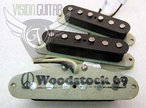   WOODSTOCK 69 STRAT Stratocaster Pickup Set   Jimi Hendrix Tone  
