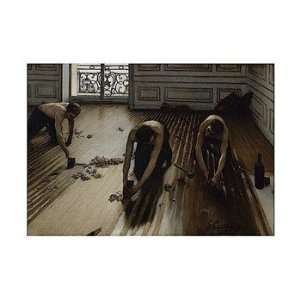  The Floor Scrapers [Raboteurs de parquet], 1875   Poster 