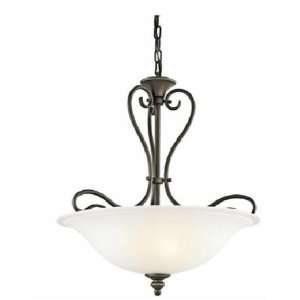   42903OZ Inverted Pendant 3Lt Olde Bronze Tanglewood