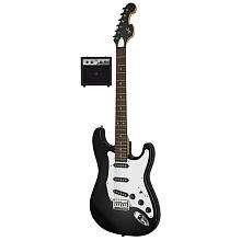 First Act Classic Rock Electric Guitar Pack with Amp   Black   First 