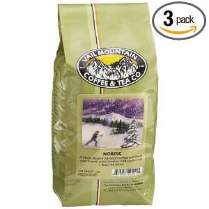 Vail Mountain Coffee & Tea Nordic Blend Ground Coffee, 12 Ounce Bags 