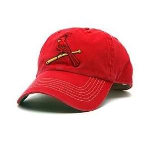 St. Louis Cardinals Logan Franchise Fitted Cap   Red Small  