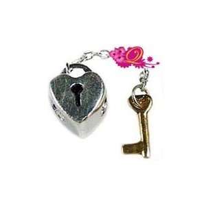   Charms Bi color Key with Keylock Charm Bead with for Pandora/Cha