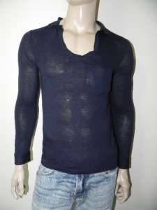 New Armani Exchange AX Mens Slim/Muscle Fit Henley Shirt  