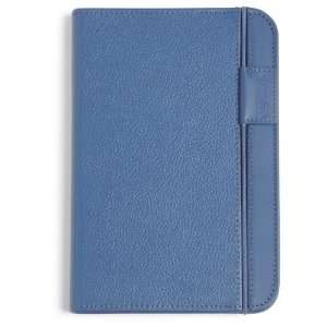   Kindle Leather Cover, Steel Blue (Fits Kindle Keyboard): Kindle Store