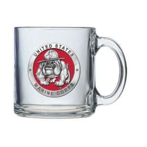  Marine Corps Bulldog Coffee Mug: Home & Kitchen