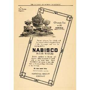   Orange Ice Nabisco Sugar Wafers   Original Print Ad