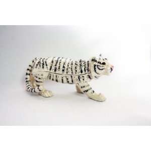    Bejeweled White Bengal Tiger Pill Box Pill Box Toys & Games