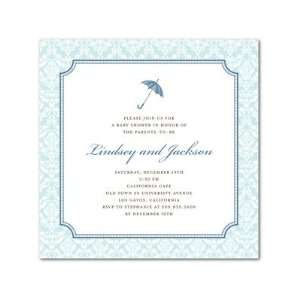 Baby Shower Invitations   Shower Bliss Moonstruck By Fine Moments