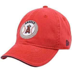  New Era Anaheim Angels Red Toddler League Ace Hat: Sports 
