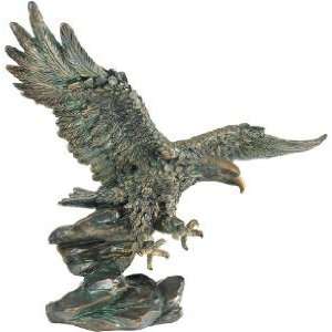  Xoticbrands Eagle Bird Statue Sculpture Figurine: Home 