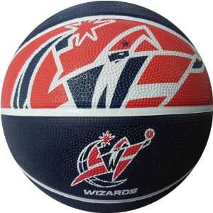   Washington Wizards Full Size Rubber Basketball