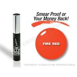  LIP INK® Lip Liquid Lipstick Color FIRE RED NEW Beauty