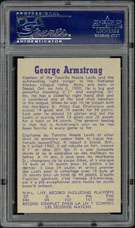 1957 58 Parkhurst #1 George Armstrong PSA 8 Low Pop  