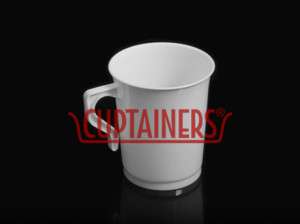 12 OZ Extra Heavy Duty Plastic Coffee Mugs 10 CT  