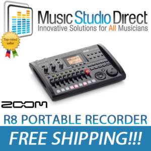 ZOOM R8 RECORDER/INTERFACE/CONTROL SURFACE   BRAND NEW!  