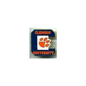  Clemson Tigers Logo Lapel Pin