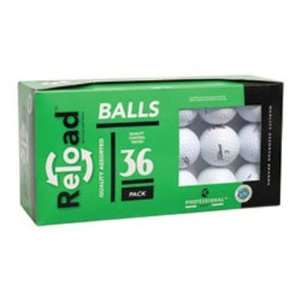  RELOAD Grade C Proline Brand Recycled Golf Balls   C 36BX   36 Pack 