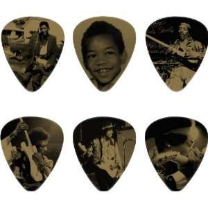 Dunlop Jimi Hendrix West Coast Seattle Boy Pick Tin with 6 