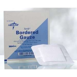  Medline Bordered Gauze (Box of 15) MSC32 Size 4 x 8 