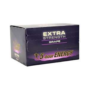  Living Essentials 5 Hour Energy Extra Strength   Grape 