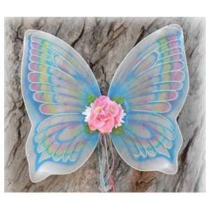  Fairy Finery Fairy Princess Teal Flutter Wings, Child Size 