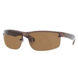  Brand New Ray Ban RB3403 Brown/Polarized Brown 014/83 65mm 