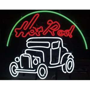 Hot Rod Model A Neon Sign   260027: Kitchen & Dining