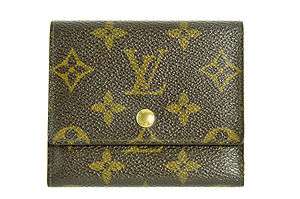 Louis Vuitton Brown Monogram Bifold Wallet  