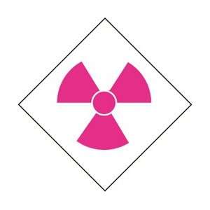 DCL153   NFPA Label Symbol, Radioactive, 3 (5 per Pack), Pressure 