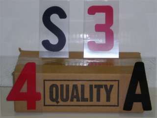 Changeable Plastic Outdoor Sidewalk Sign Letters 5 b  