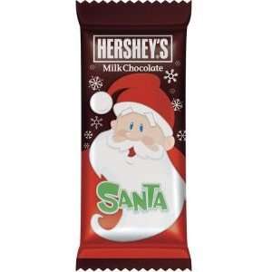  Hersheys Milk Chocolate Santa Bar 1.2 Oz: Everything Else