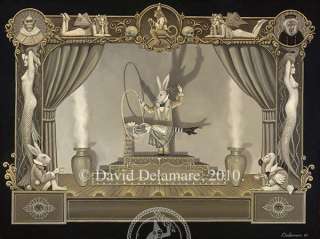  Levitation: Alice & Wonderland, Fairy, Mermaid Giclée Print  David 