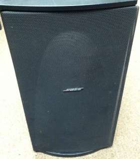 USED BOSE PS48 POWERED SPEAKER SYSTEM SUB WOOFER LIFESTYLE BLACK 
