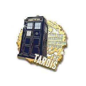 Doctor Who The Tardis   Time and Relative Dimension in Space Pin