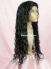 100% Indian Remy Wig 20 Full Lace Wavy Beautiful Wave