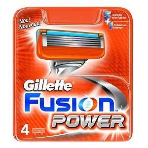    Gillette Fusion Power razor blades 4 pack: Health & Personal Care