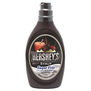  Hershey Sugar Free Chocolate Syrup, 17.50 oz. From Power 