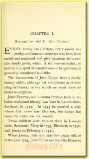 1900 FULTON FAMILY NAME Tree History Genealogy Bio Book  
