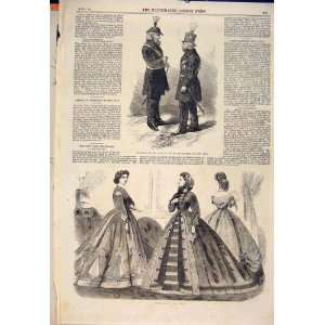  Veterans War 1812 New York Usa Paris Fashions 1865