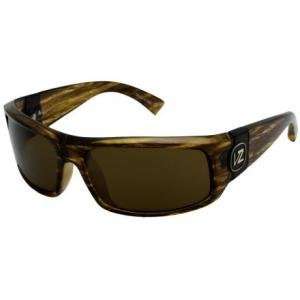 Von Zipper Kickstand Sunglasses   Polarized Tortoise/Bronze Glass, One 