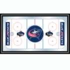 Trademark NHL Columbus Blue Jackets Framed Hockey Rink Mirror