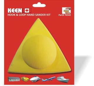velcro Hand Sander sandpaper Kit   Triangle Shape #76542  