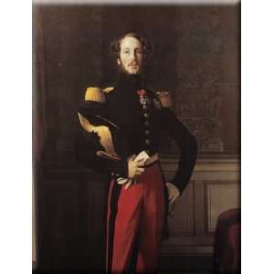 Ferdinand Philippe Louis Charles Henri, Duc dOrleans 12x16 Streched 