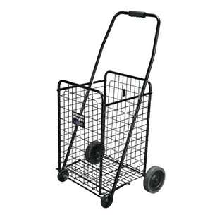 Complete Medical Supplies Shopping Wagon All Purpose Cart   Black 