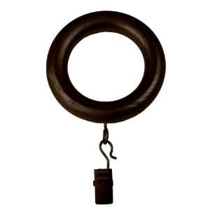 : BCL Drapery Hardware 138CLWA Clip Rings for 1.25 Inch Diameter Rod 