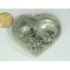  Iron Pyrite Puff Heart Fools Gold Lapidary Everything 